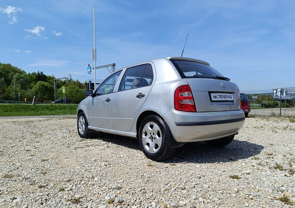 Skoda Fabia cena 3360 przebieg: 243744, rok produkcji 2001 z Milicz małe 211